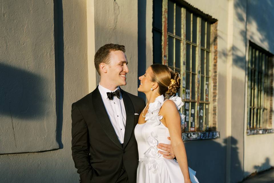Bride hair