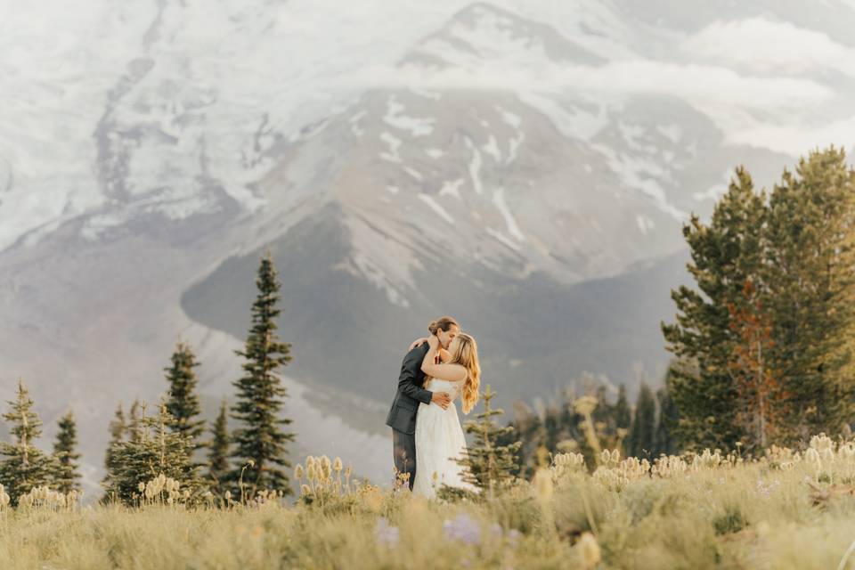 Mt Rainier Elopement