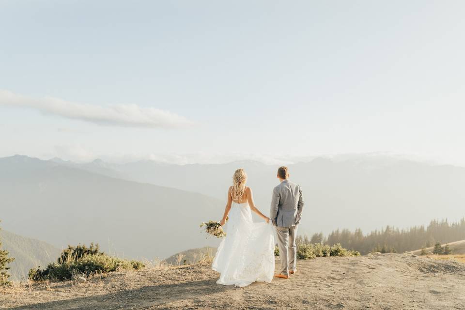 Hurricane ridge elopement