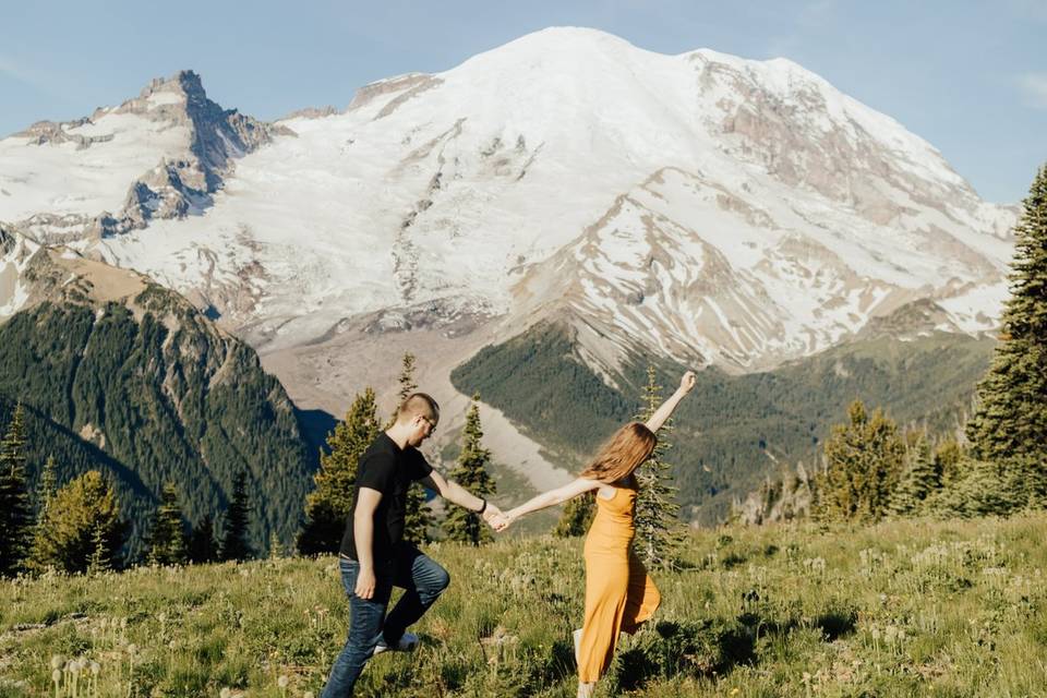 Mt Rainier Engagement