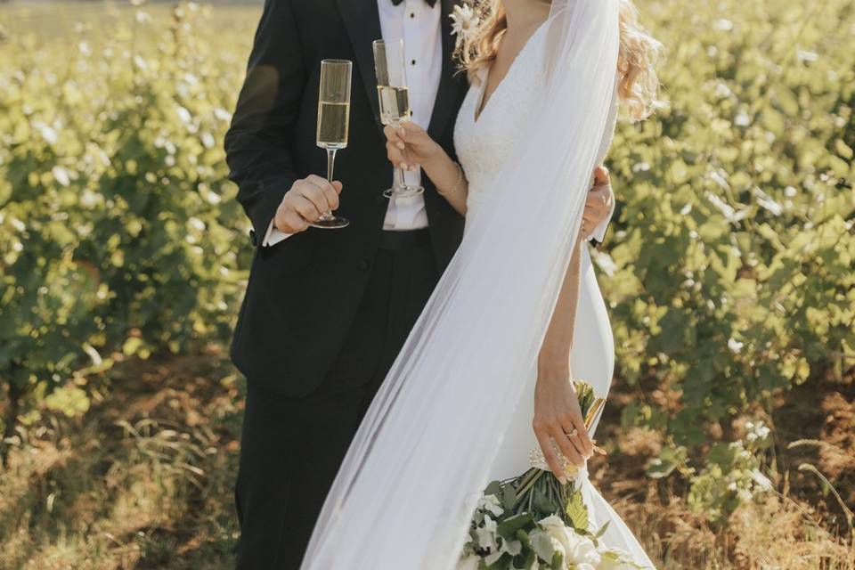 Wedding vineyard