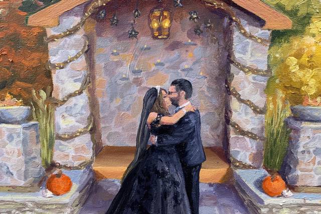 Wedding couple
