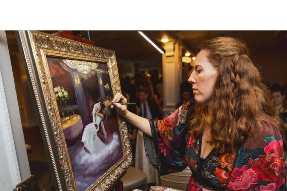 Cody Rounds Live Painter