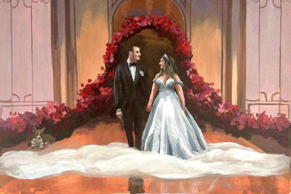 Legacy Castle Wedding Painter
