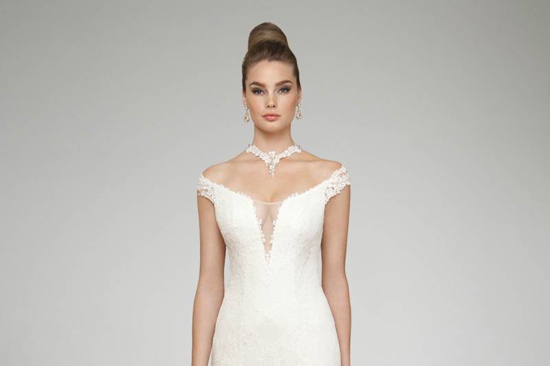 White Lotus Edge Style Chiffon Wedding Dress Bridal Gown Petticoat Underskirt 