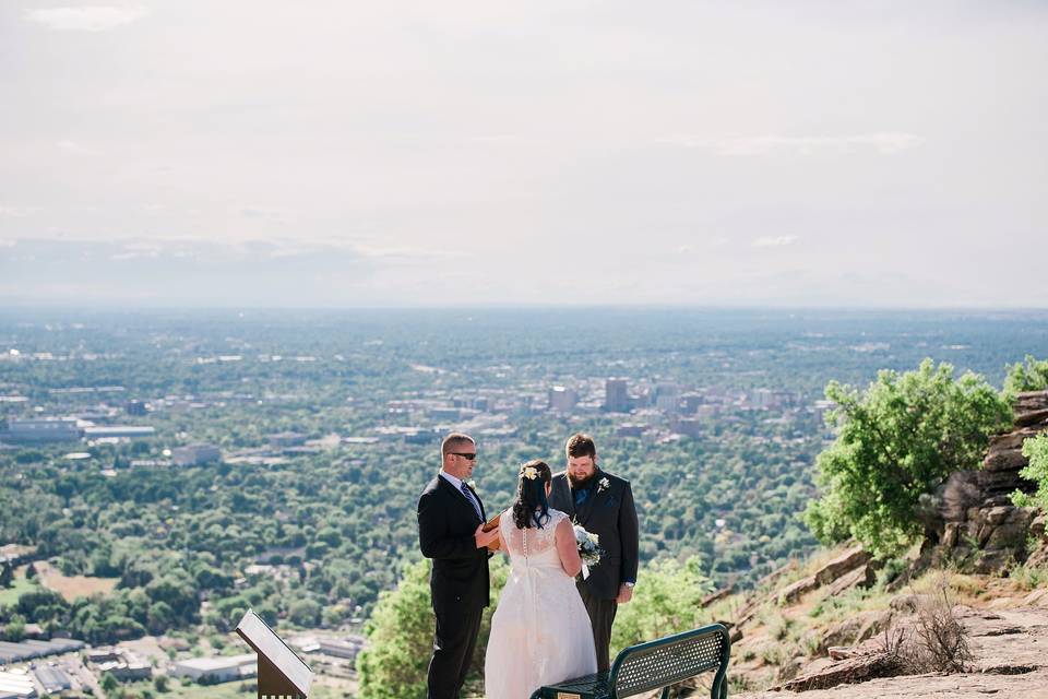 A Table Rock Elopement