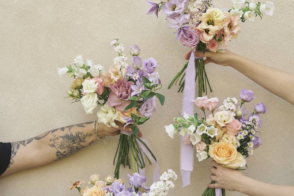 Bridesmais bouquets