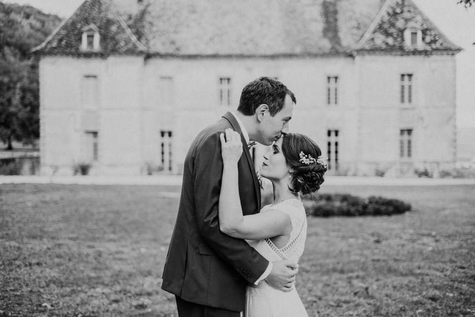 Wedding in Burgundy