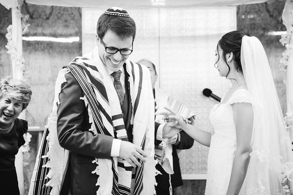 C&D ceremony at the synagogue