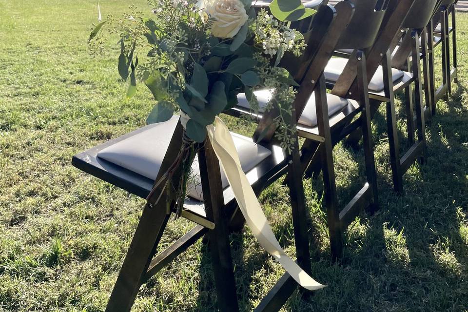 Ceremony Aisle Floral