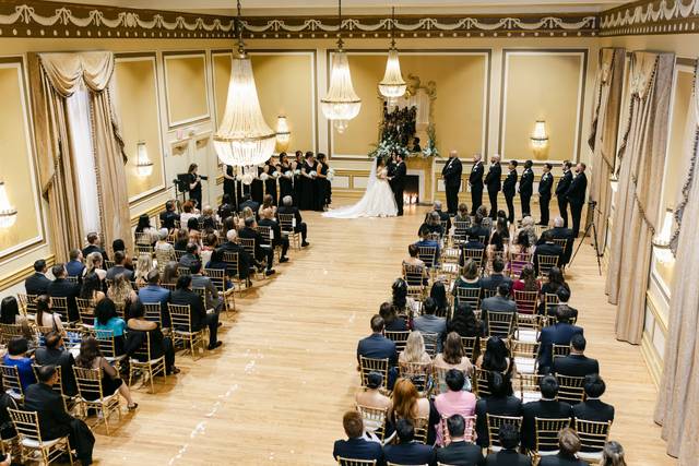 Gold Ballroom Ceremony