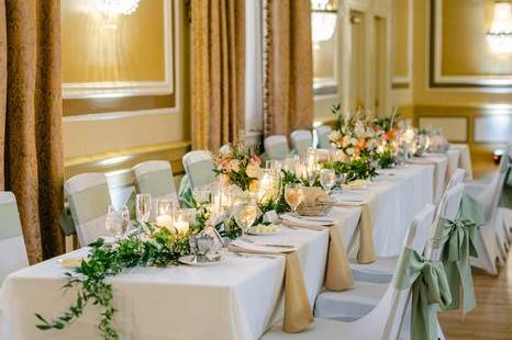 Gold Ballroom Head Table