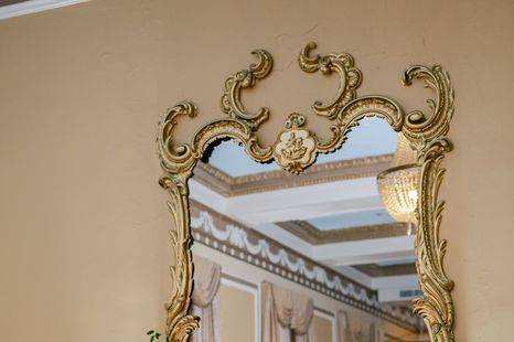 Gold Ballroom Fireplace