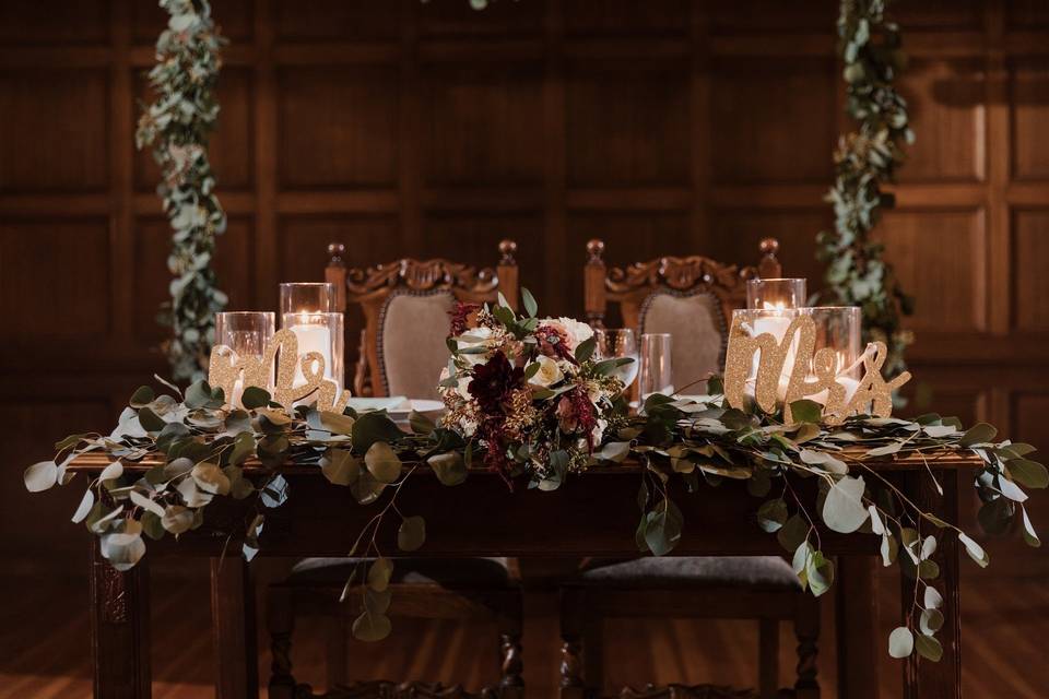 Sweetheart Table