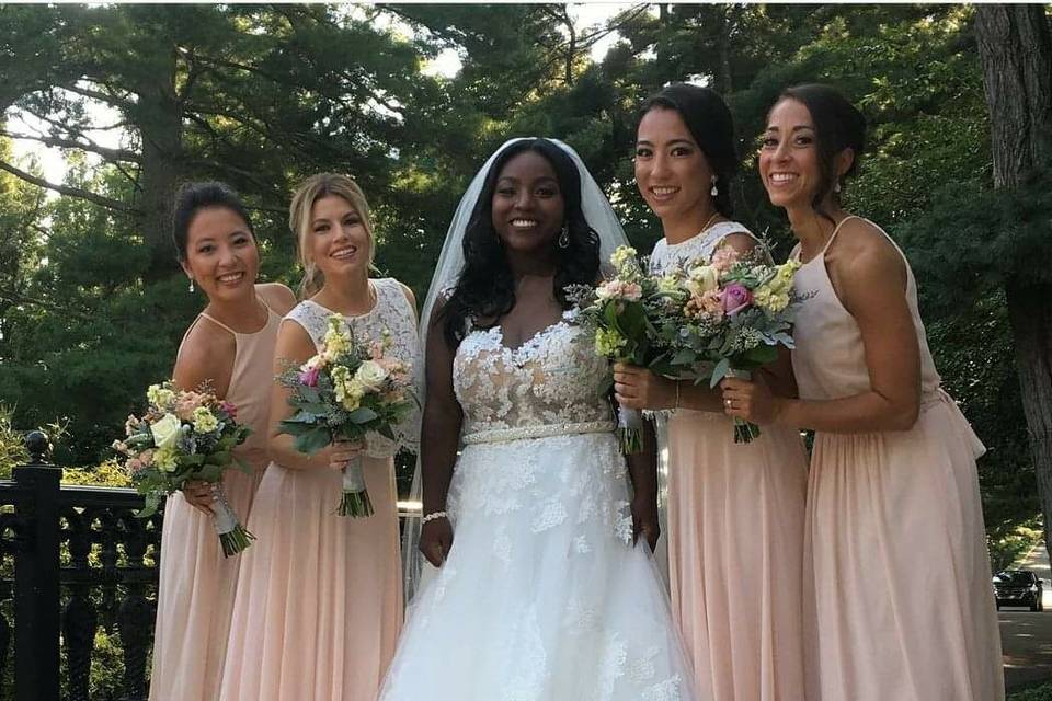 The beautiful wedding team