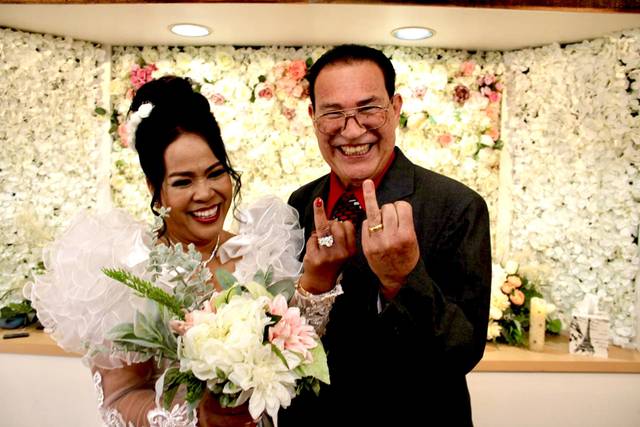 Wedding couple