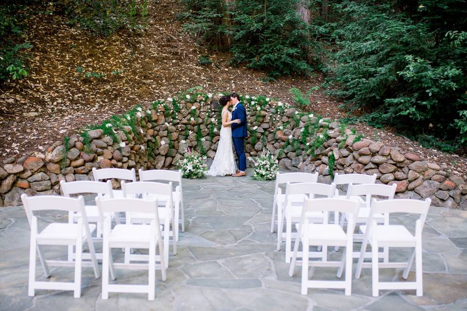 Ceremony setup