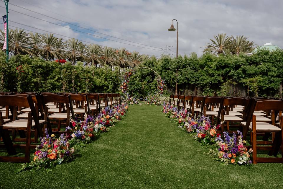 Emerald Garden Outdoor Space