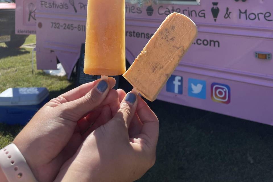 Fall popsicles