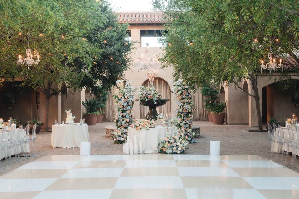 Courtyard Reception