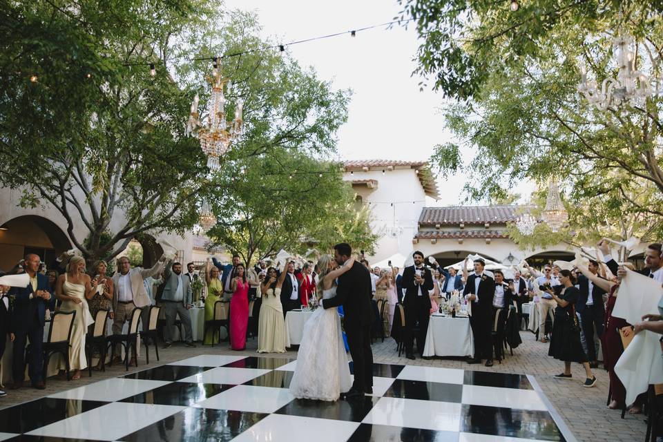 Courtyard First Dance