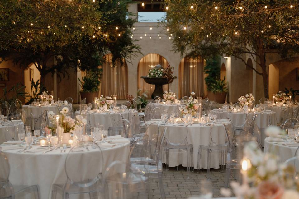 Courtyard Reception