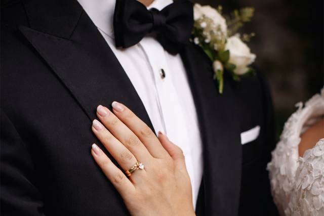 A ring and a custom tuxedo