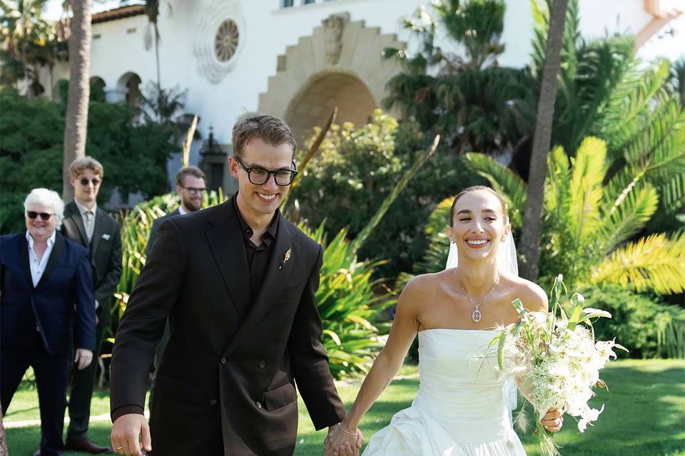 Brown custom wedding suit