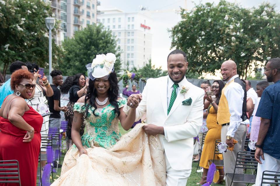 Romare Bearden Park Ceremony