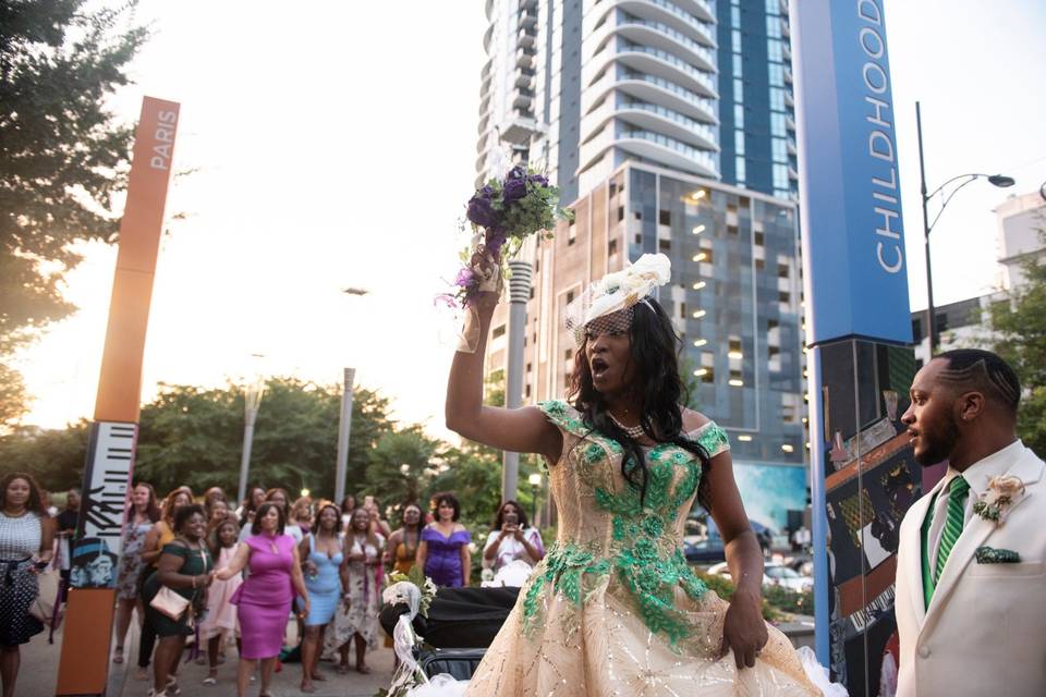 Bouquet Toss