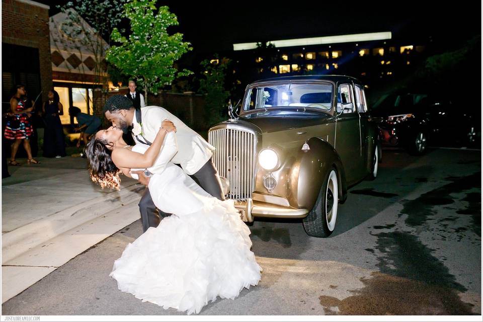 Bride & Groom Departure