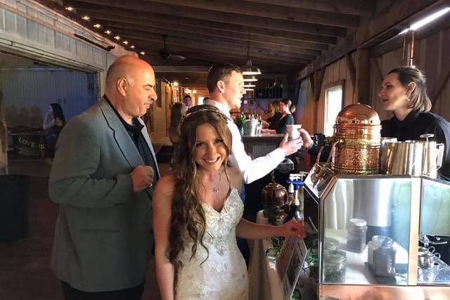 The happy couple