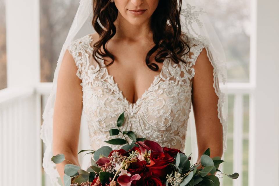 First bridal portraits