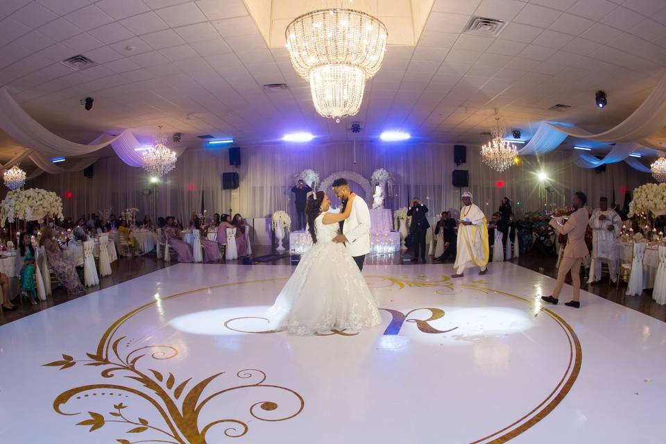 First dance at Grace Gardens