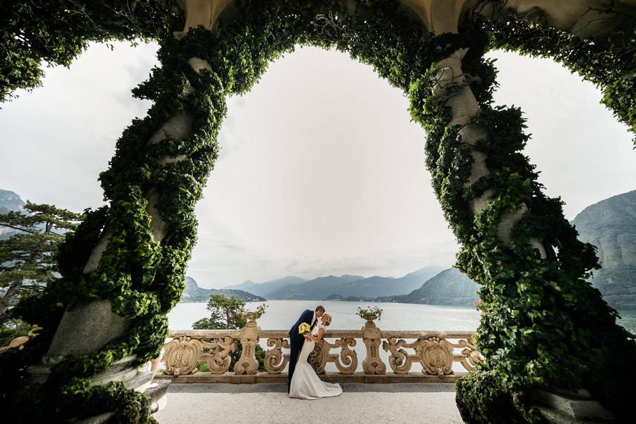 Balbianello arched loggia