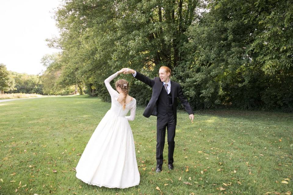 Bride and groom