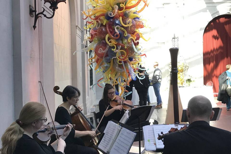 String Quartet + Harp