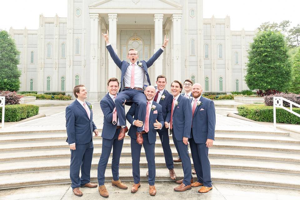 Houston LDS Temple Wedding