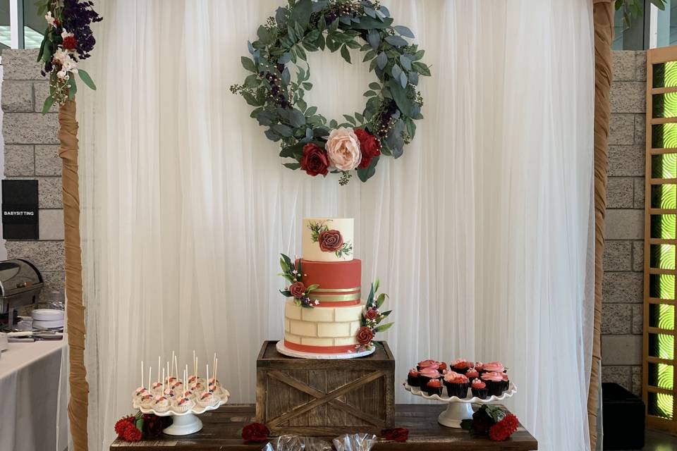 Dessert display