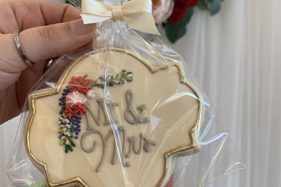 Sugar cookie favors