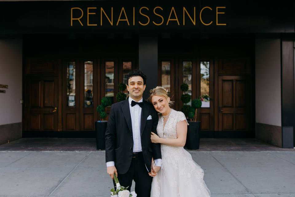 Outside Renaissance Event Hall