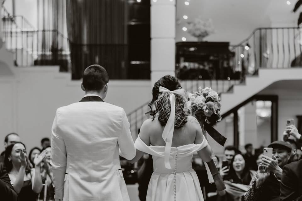 Walk down the aisle