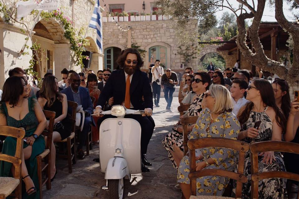 Groom in Agreco Farms Crete