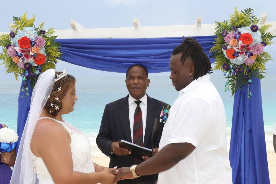 Cabbage Beach wedding