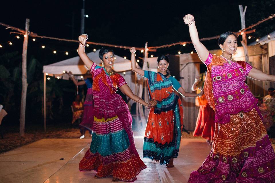 Indian wedding party