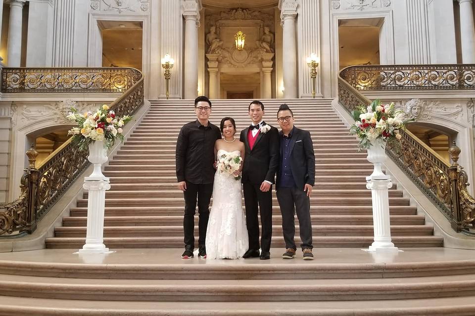 Officiant @ SF City Hall
