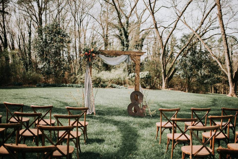 Rocky River Garden Ceremony