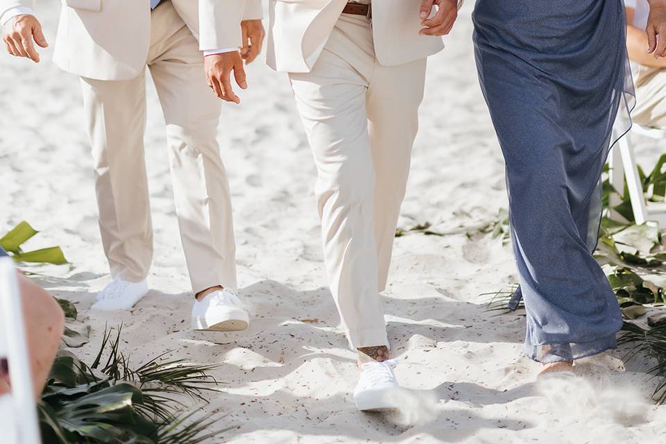 Groom entrance