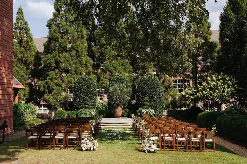 Ceremony Set Up