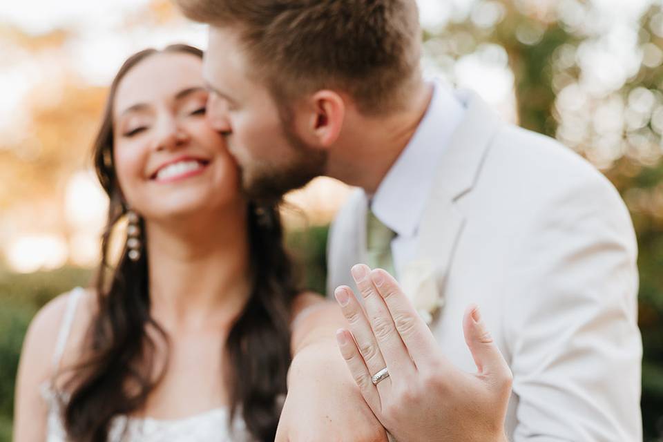 Showing off the rings